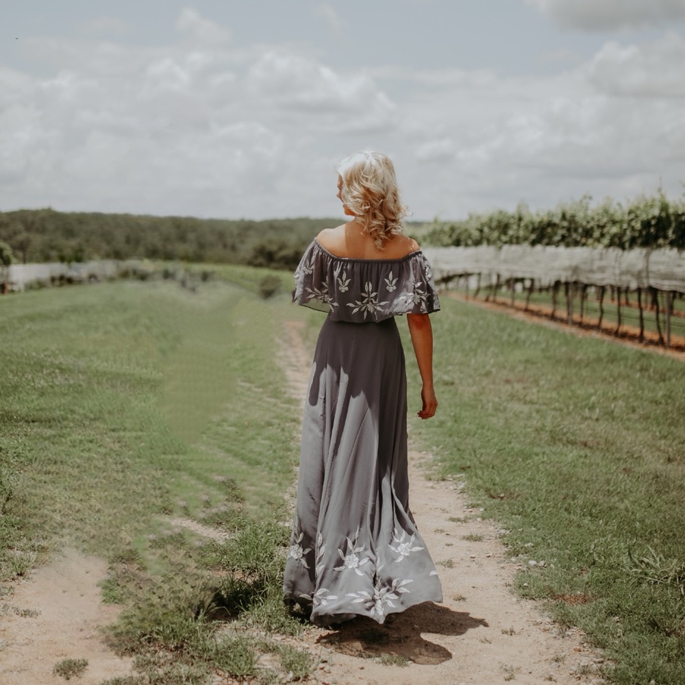 Anthropologie BHLDN Brittany dress. Size 4.